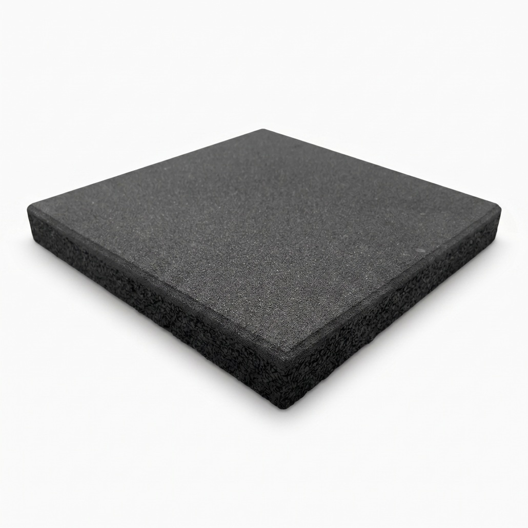 Loseta de Caucho FLEXSPORT NEGRA 1000X1000 CM