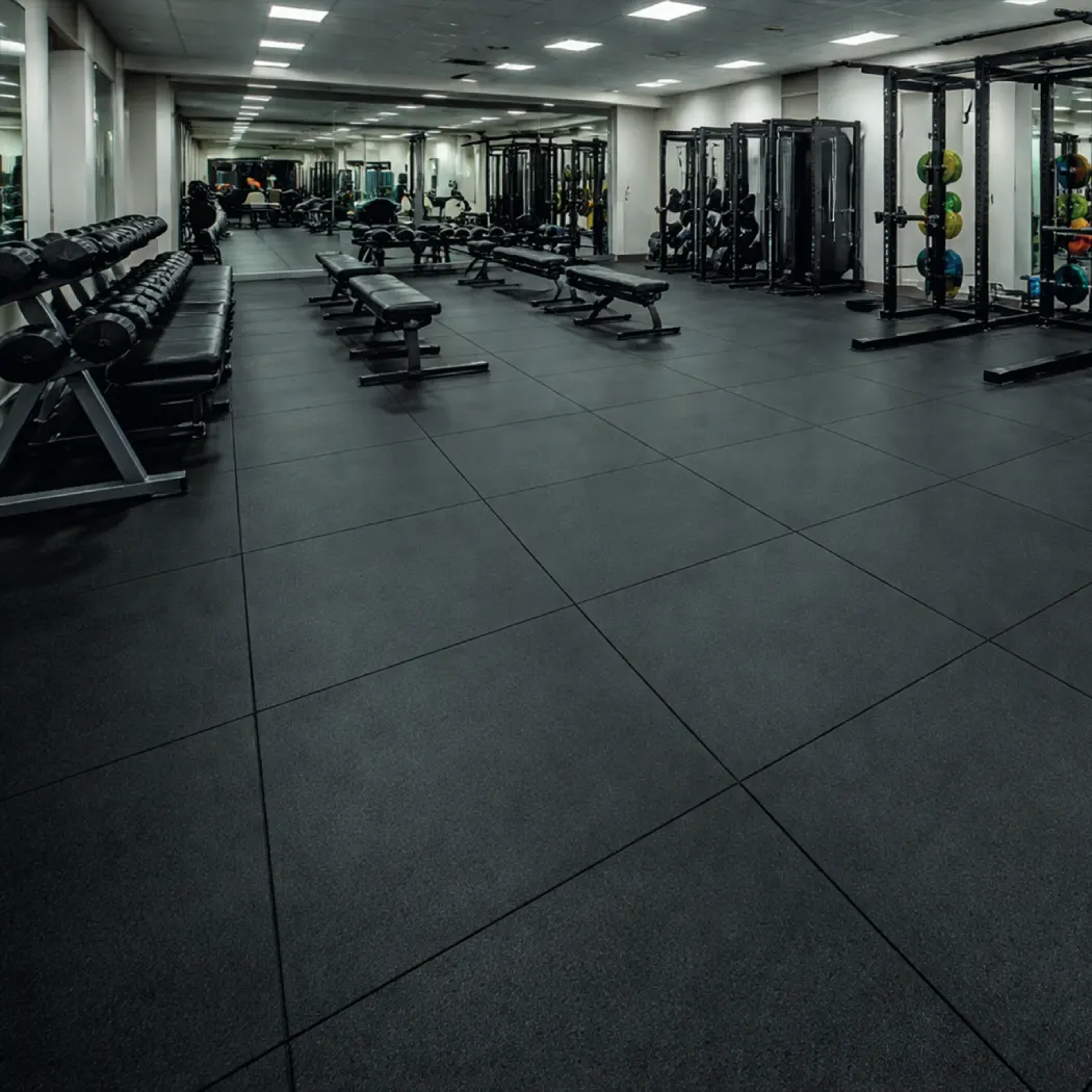 Loseta de Caucho FLEXSPORT NEGRA 1000X1000 CM - Imagen 4