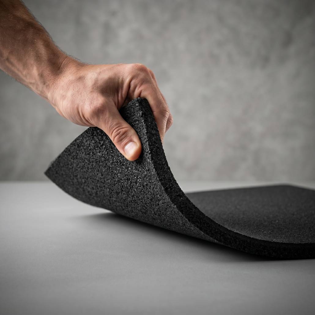 Loseta de Caucho FLEXSPORT NEGRA 1000X1000 CM - Imagen 4