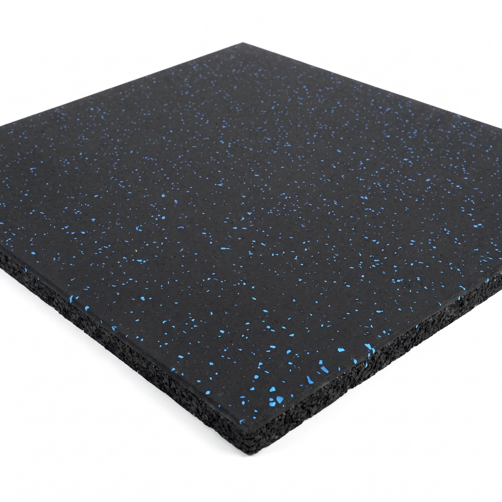 Loseta de caucho GYM ACTIVE AZUL con EDPM 1000X1000 MM