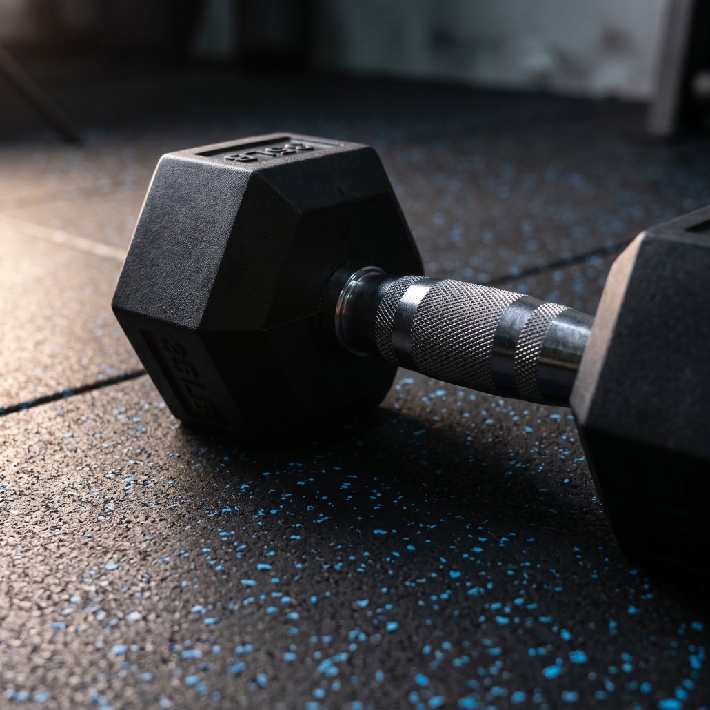 Loseta de caucho GYM ACTIVE AZUL con EDPM 1000X1000 MM - Imagen 5