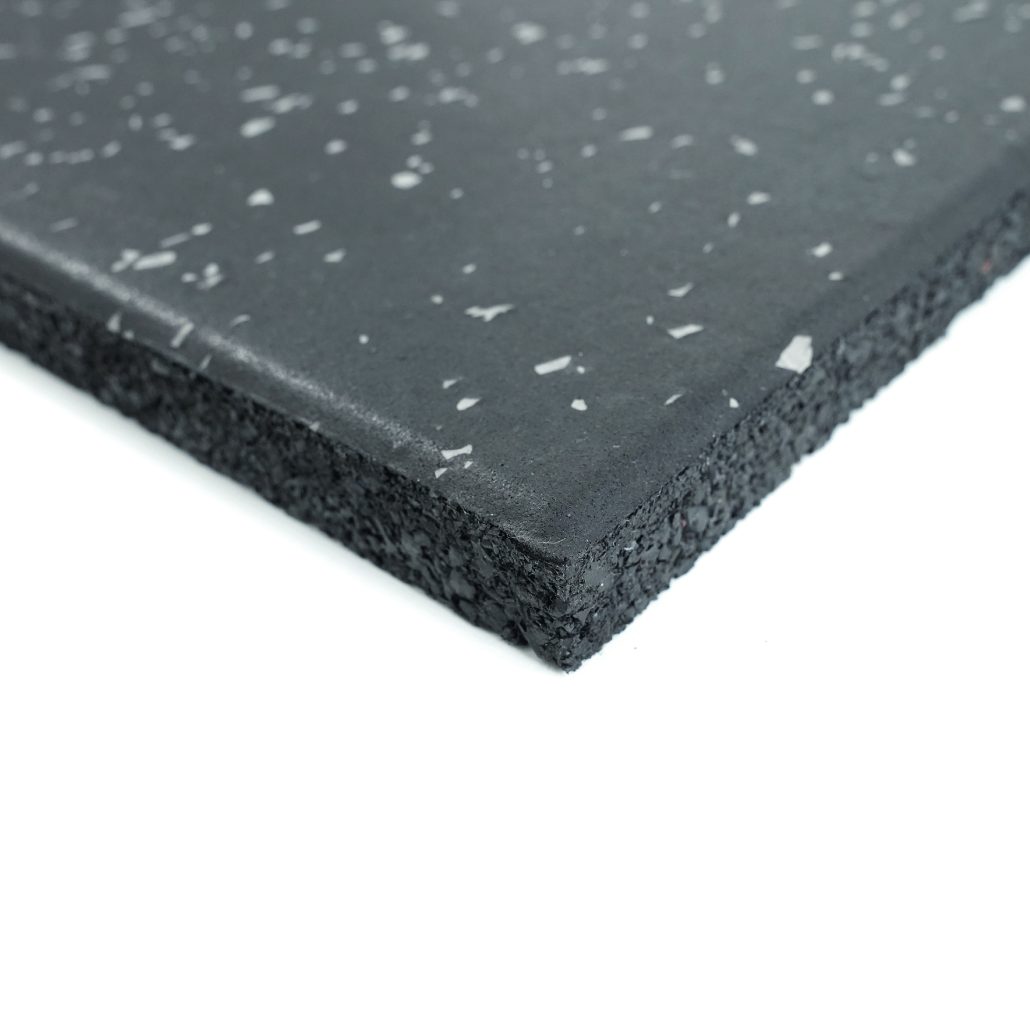 Loseta de caucho GYM ACTIVE GRIS con EDPM 1000X1000 MM - Imagen 3