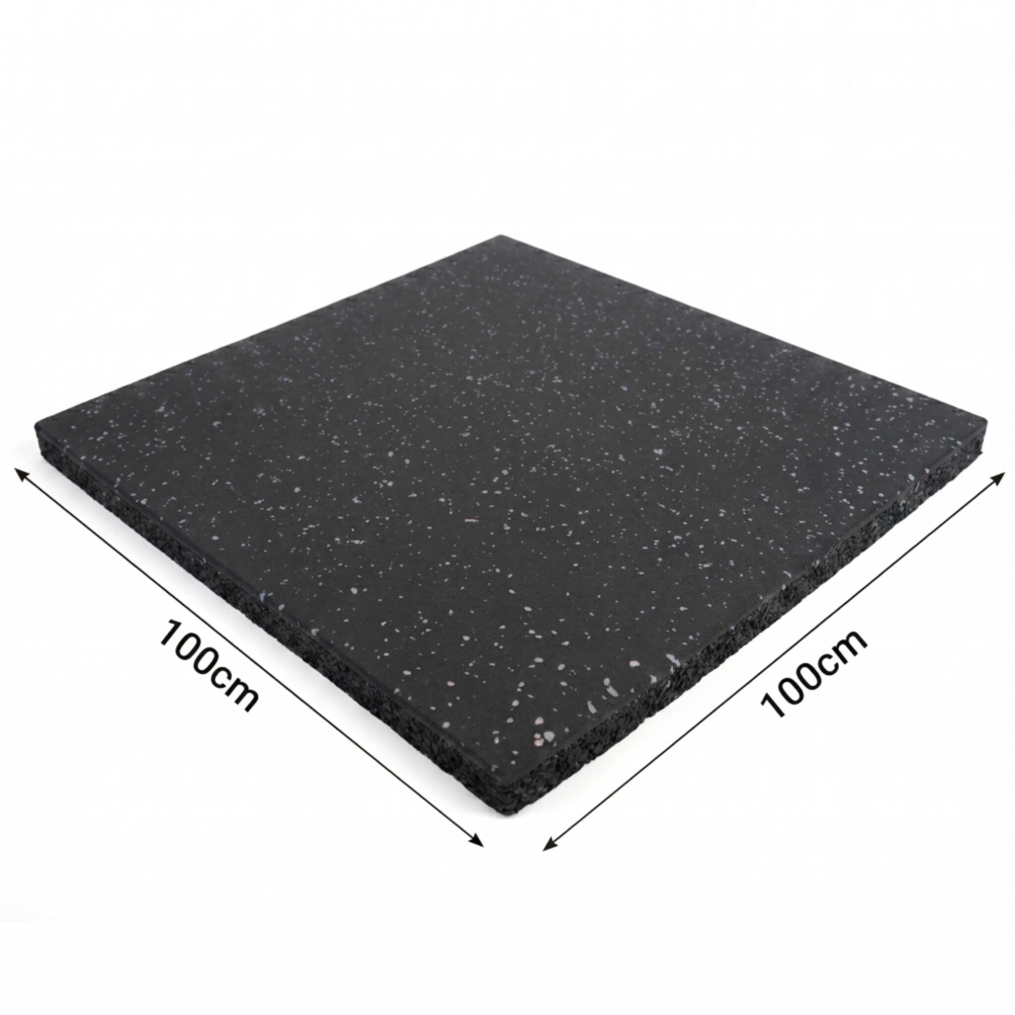Loseta de caucho GYM ACTIVE GRIS con EDPM 1000X1000 MM - Imagen 4