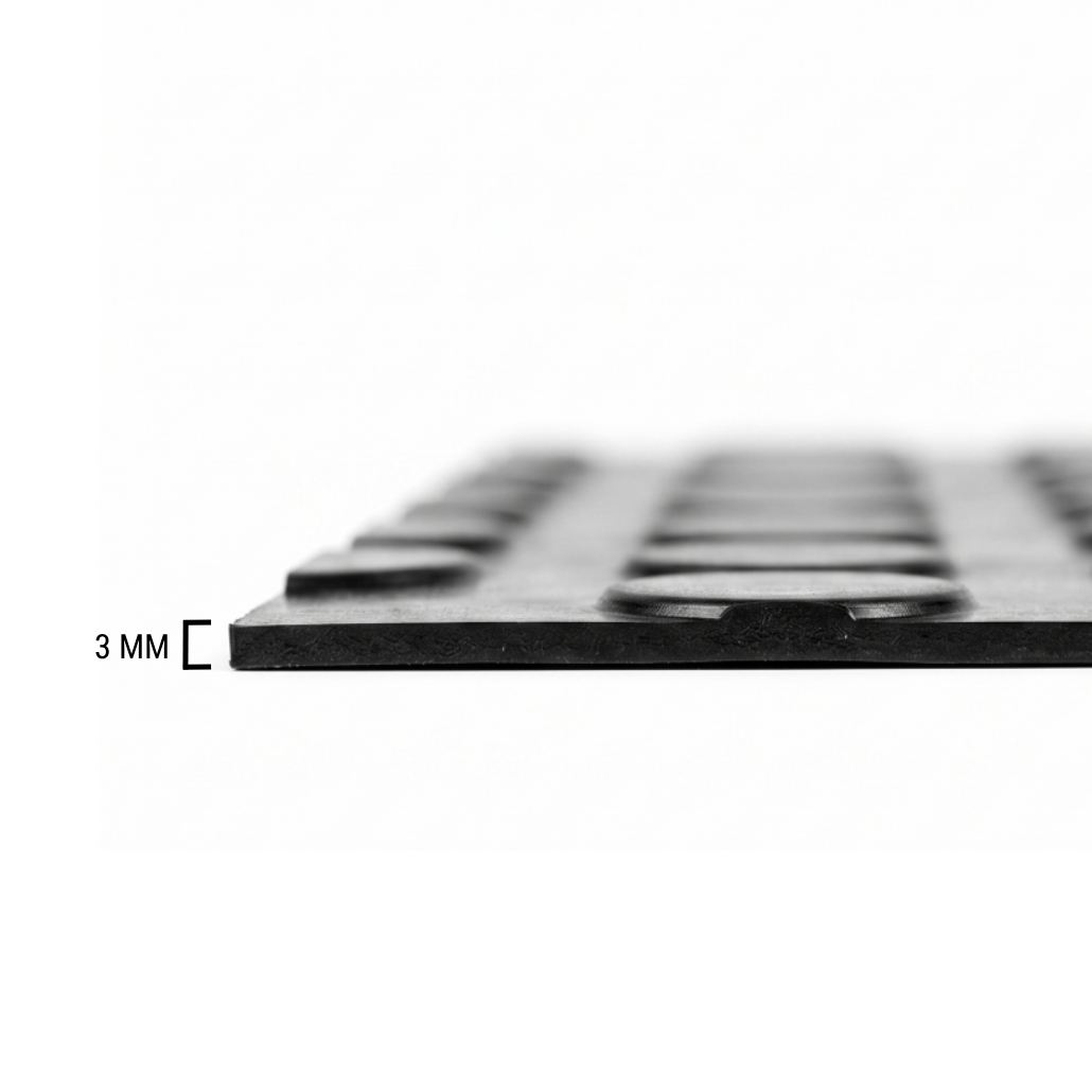 Pavimento CÍRCULO negro 3 mm Lestare Rollos Pequeños - Imagen 2