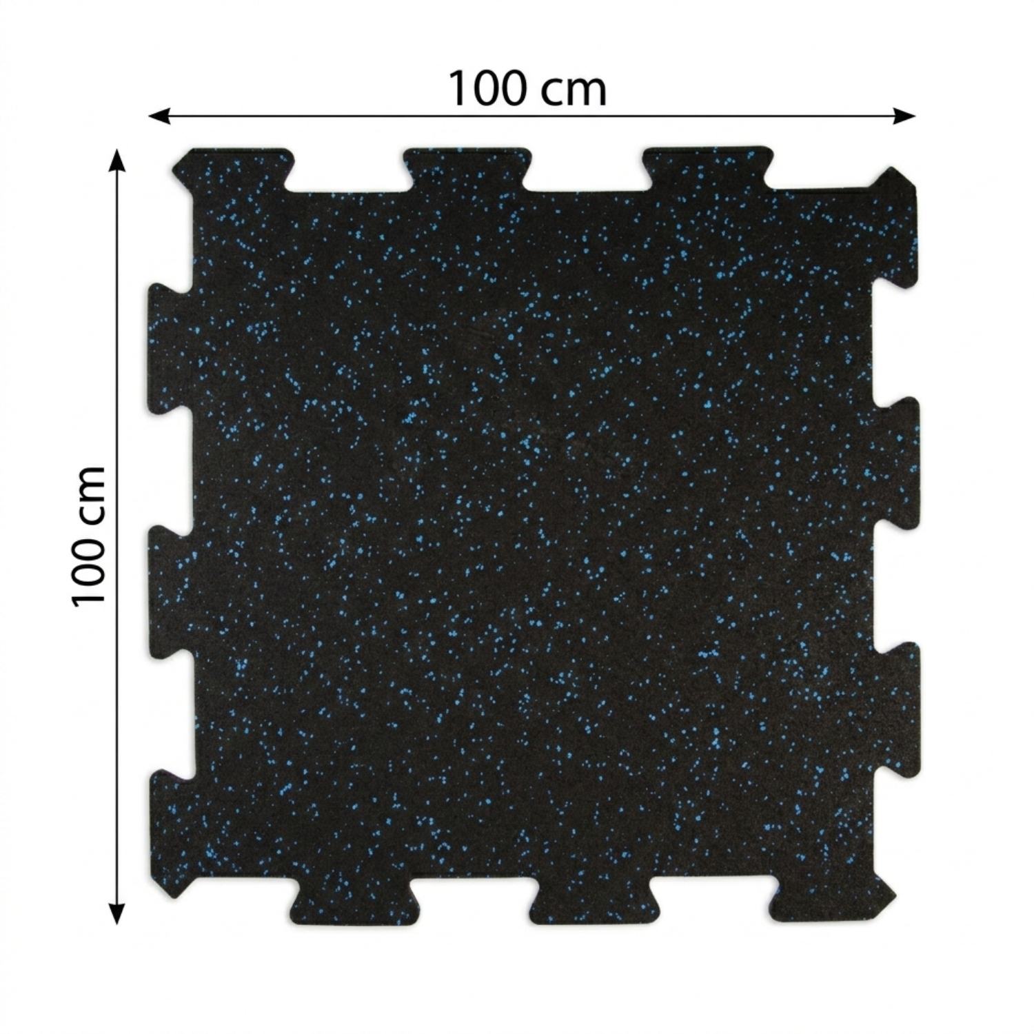 Loseta central MODULAR para EASY FIT 1000x1000 MM AZUL - Imagen 3